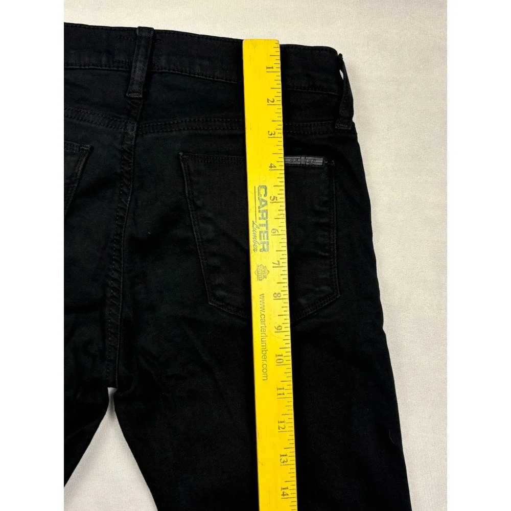 Hudson Krista Ankle Super Skinny Jeans Black Size 26 NWA407ZHE‎ Low Rise Denim